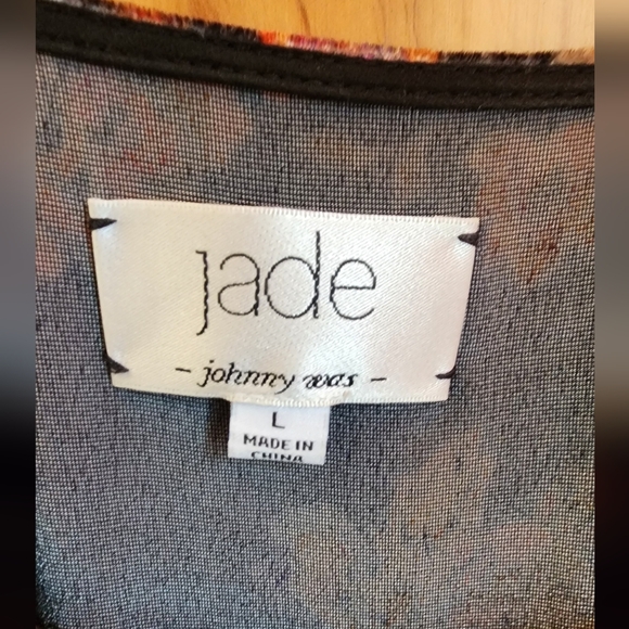 Johnny Was Jade Top L Floral Velvet Cami - Picture 2 of 3